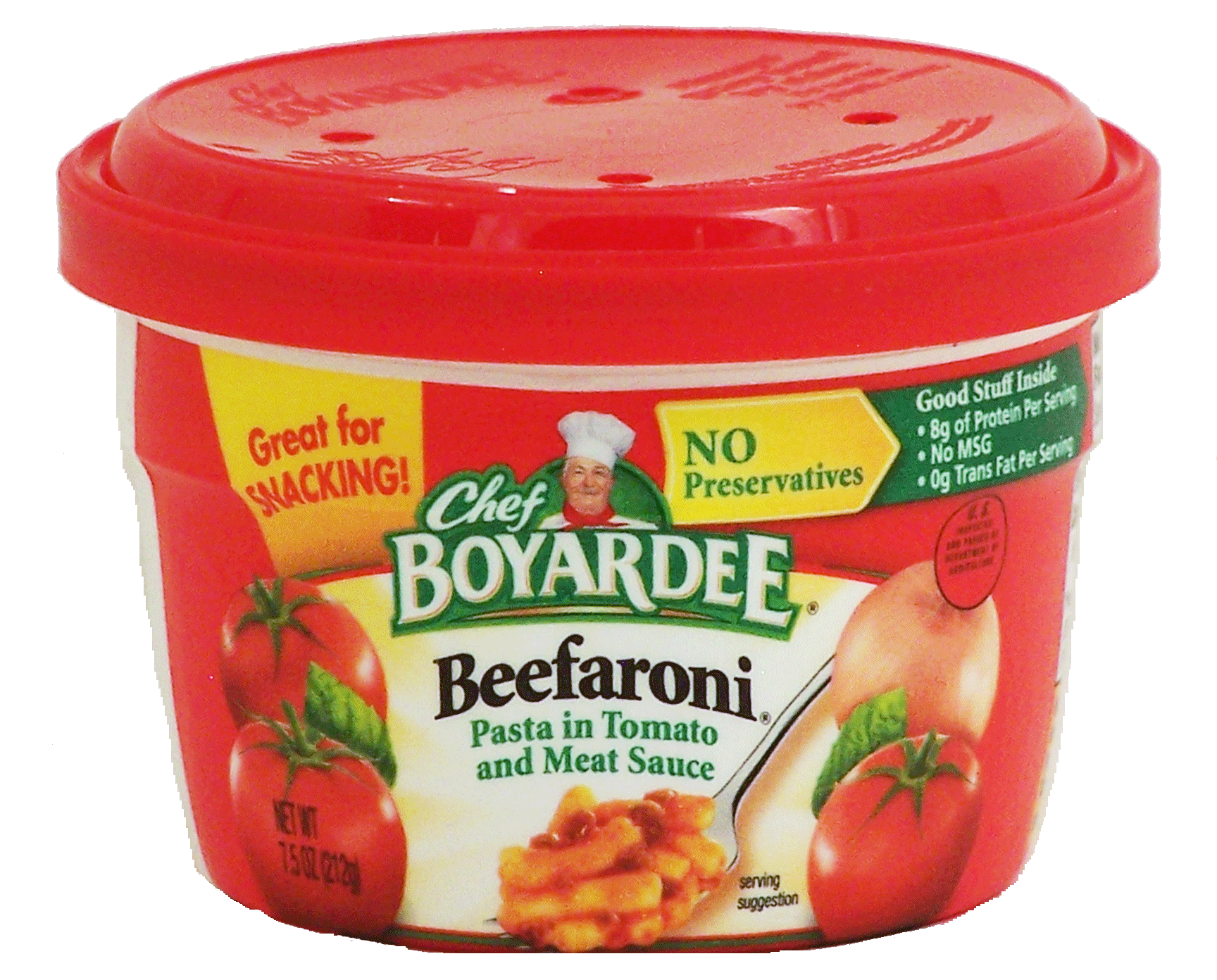 Chef Boyardee Beefaroni Macaroni w/Beef In Tomato Sauce Full-Size Picture